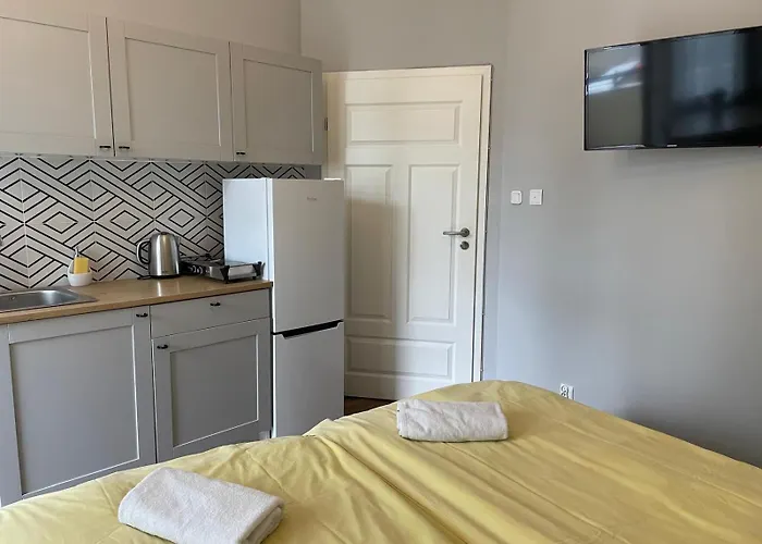 Studio Przy Molo Z Balkonem I Parkingiem Apartament Sopot